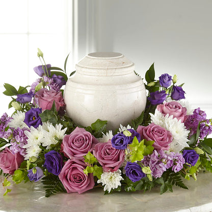 Blooming Sympathy Cremation Adornment –  Rita Fleuriste Montreal, Montreal PQ