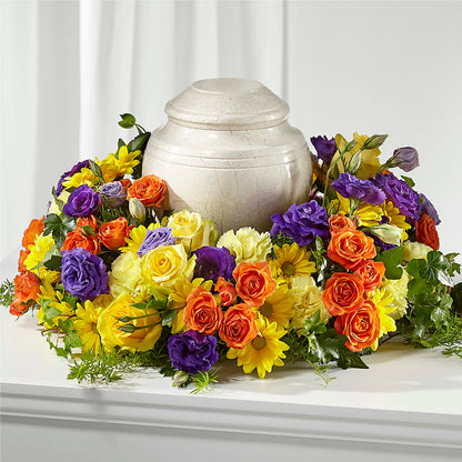 Blossoms of Remembrance Cremation Adornment –  Rita Fleuriste Montreal, Montreal PQ