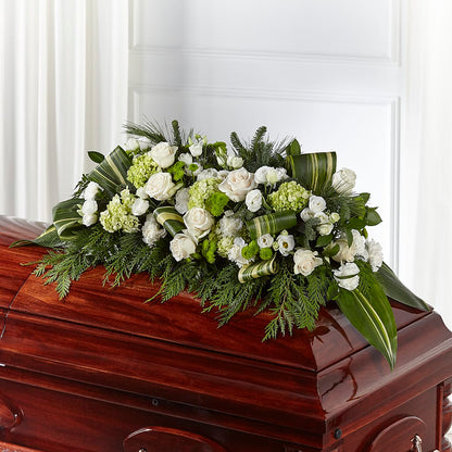 Hopeful Gesture Casket Spray –  Rita Fleuriste Montreal, Montreal PQ