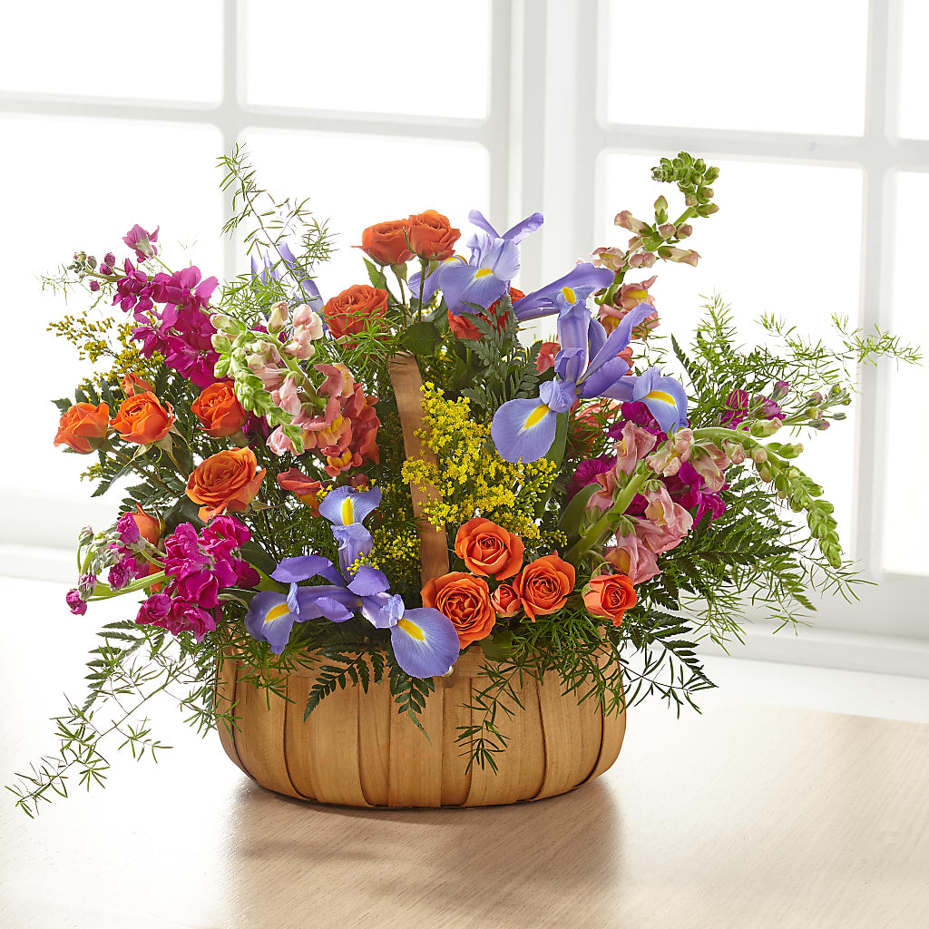 Garden of Life Basket –  Rita Fleuriste Montreal, Montreal PQ