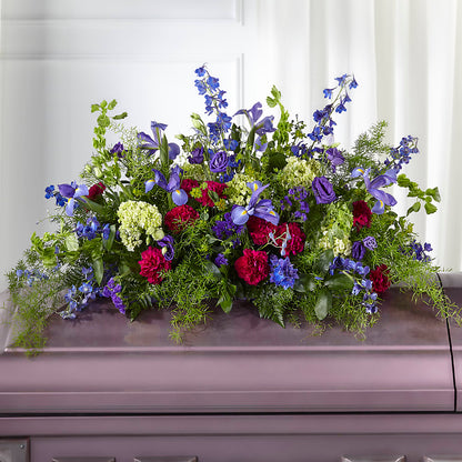 Always Treasured Casket Spray –  Rita Fleuriste Montreal, Montreal PQ
