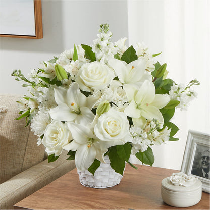 Peaceful Reflections Arrangement –  Rita Fleuriste Montreal, Montreal PQ