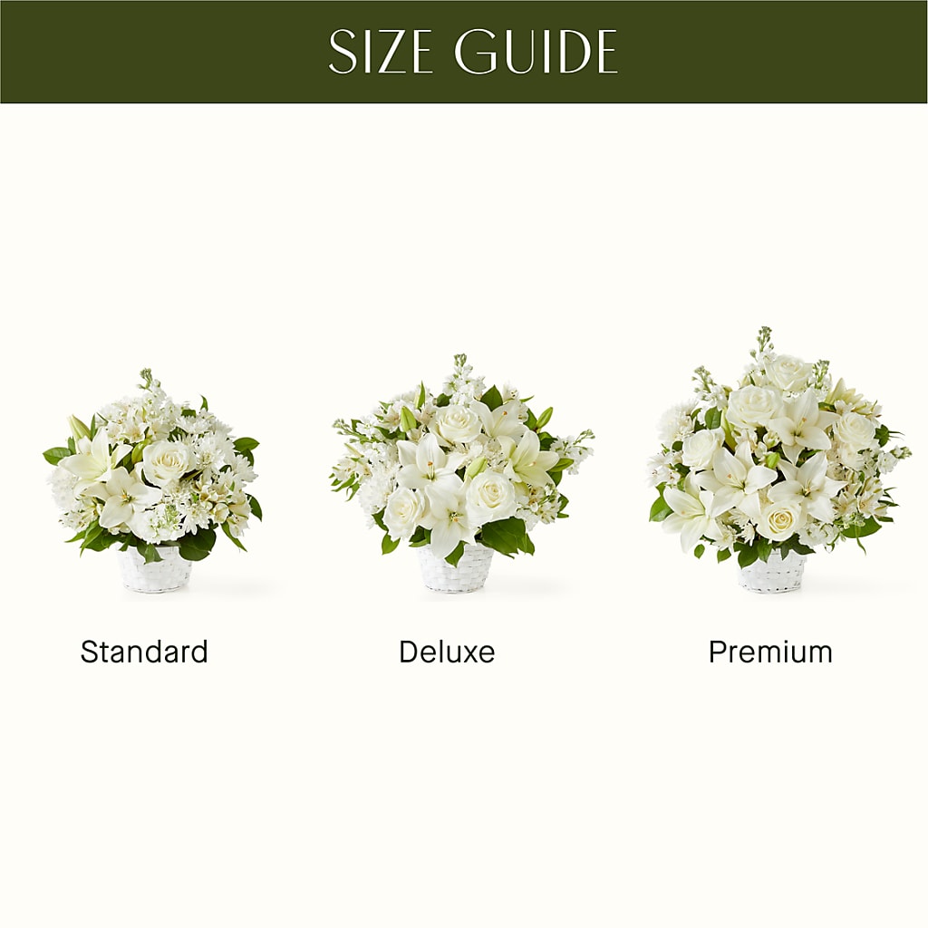 Peaceful Reflections Arrangement –  Rita Fleuriste Montreal, Montreal PQ