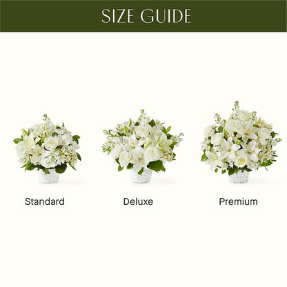 Peaceful Reflections Arrangement –  Rita Fleuriste Montreal, Montreal PQ
