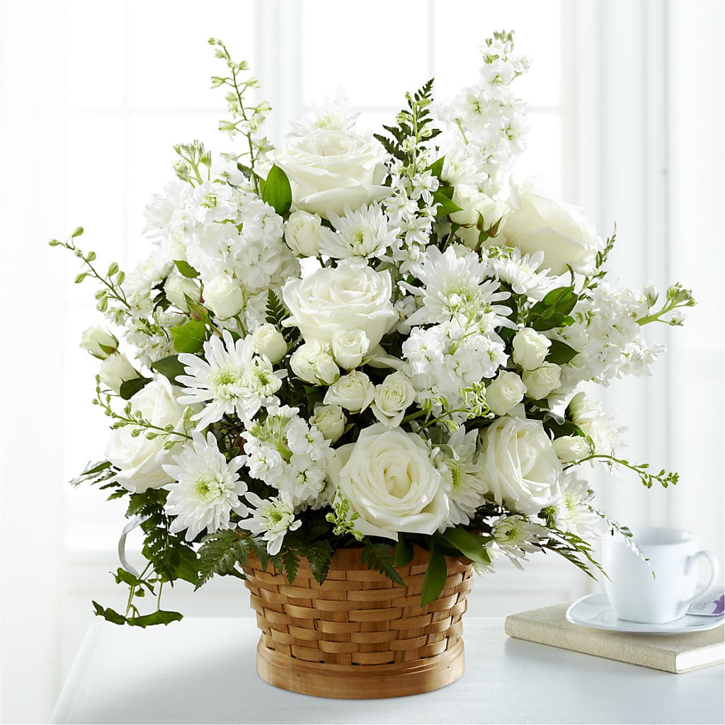 Heartfelt Condolences Arrangement –  Rita Fleuriste Montreal, Montreal PQ
