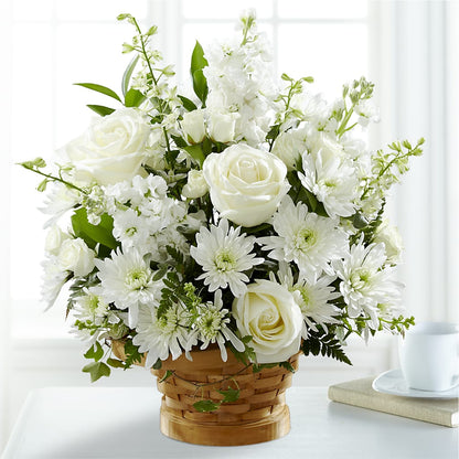 Heartfelt Condolences Arrangement –  Rita Fleuriste Montreal, Montreal PQ