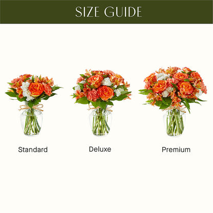 Apricot Glow Bouquet –  Rita Fleuriste Montreal, Montreal PQ