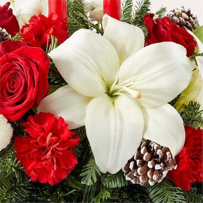 Seasonal Festivities Centerpiece –  Rita Fleuriste Montreal, Montreal PQ