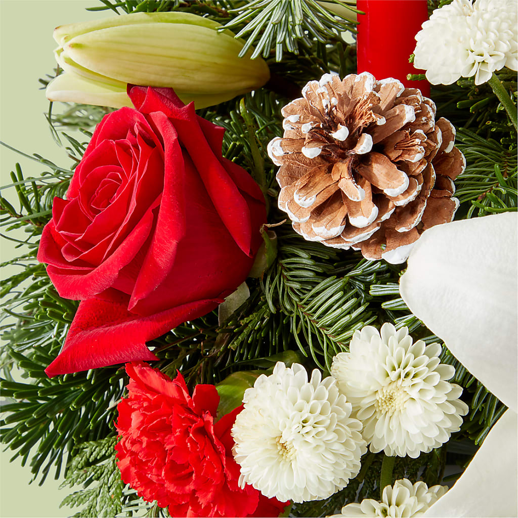 Seasonal Festivities Centerpiece –  Rita Fleuriste Montreal, Montreal PQ