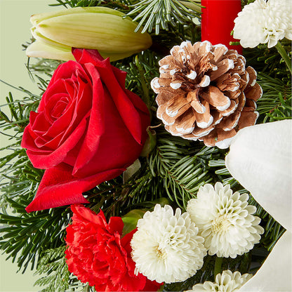 Seasonal Festivities Centerpiece –  Rita Fleuriste Montreal, Montreal PQ