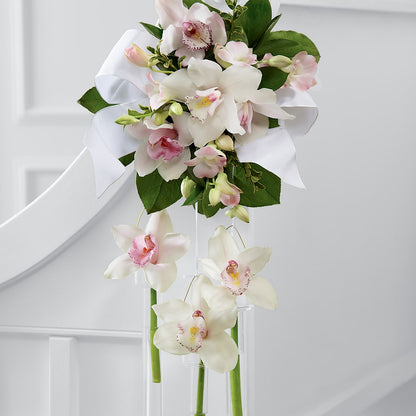 Perfect Entrance Pew Arrangement –  Rita Fleuriste Montreal, Montreal PQ