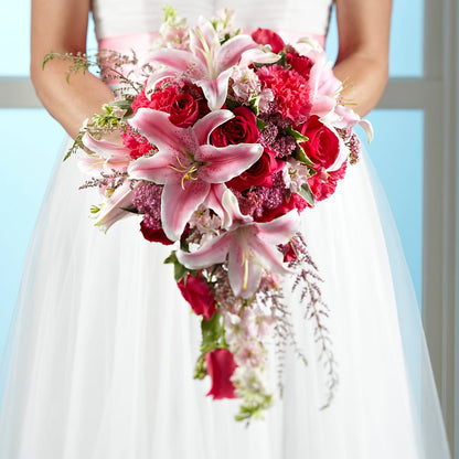Lily & Rose Bouquet –  Rita Fleuriste Montreal, Montreal PQ