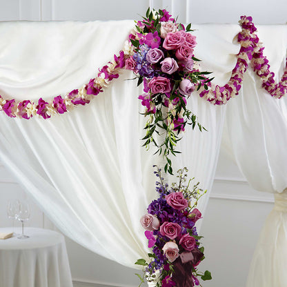 Color & Light Chuppah Decor –  Rita Fleuriste Montreal, Montreal PQ