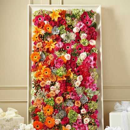 Fresh Picked Floral Wall –  Rita Fleuriste Montreal, Montreal PQ