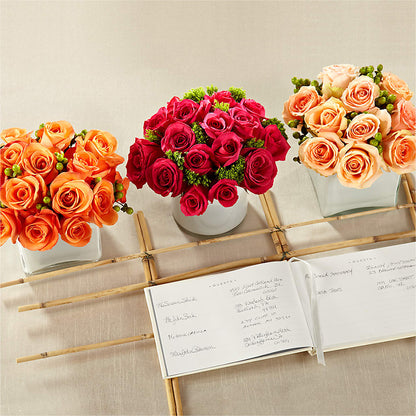 Dawn Rose Centerpiece –  Rita Fleuriste Montreal, Montreal PQ